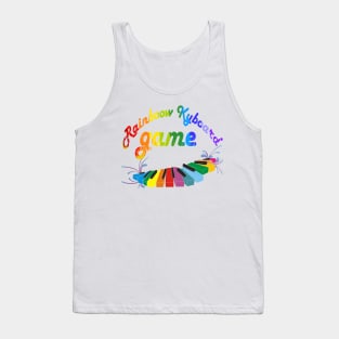 Rainbow Game keyboard Tank Top